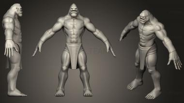 3D model Barbarian (STL)